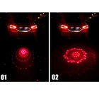 Tail Rear Distance 24v 5cm Laser Fog Light For Car