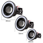 3.5 Inches Angel Eyes 3200LM COB Fog Lights For Cars