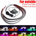 Wireless  Multicolor 5050 4pcs Car Underbody Lights