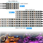 Motorcycle 12pcs 5050SMD Underglow Light Kits For Cars