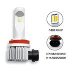 120w 2pcs 9005 H7 Fog Lamp Bulb , 14400lm LED Headlight Bulb