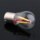 Reverse S25 LED Vehicle Tail Lights  , 300lm Stop And Tail Bulb With Glass Cover