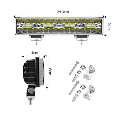 12 Inch  4x4 4WD 6500LM Waterproof LED Light Bar