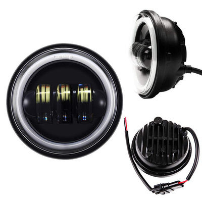 4.5&quot; Fog Passing Lights DRL Harley Electra 7 Inch Halo Fog Lights