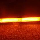 Auto COB 72W Flash Amber LED Light Bar , 3960LM Single Row LED Light Bar