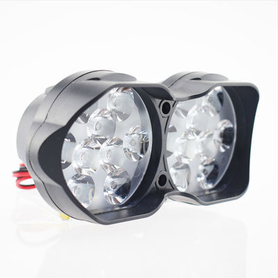 30W 18Pcs 6000K 3000LM Motorcycle Auxiliary Lights Spotlight