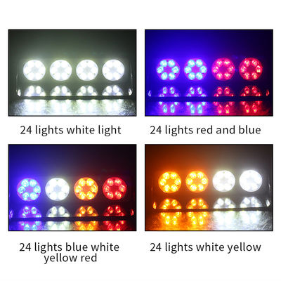 Enforcement LED Strobe Warning Lights Windshield Flashing