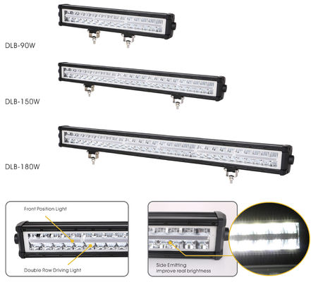 150W IP67 Offroad LED Work Lamp , 12000Lm LED Driving Light Bar