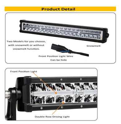 150W IP67 Offroad LED Work Lamp , 12000Lm LED Driving Light Bar