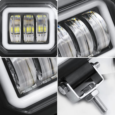 30W Square 12V Car LED Work Lights , 6000K LED Auto Driving Lights