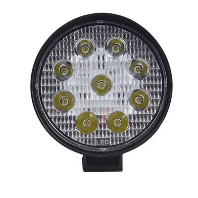 60 Degree 27W Round Flood Waterproof LED Work Lights