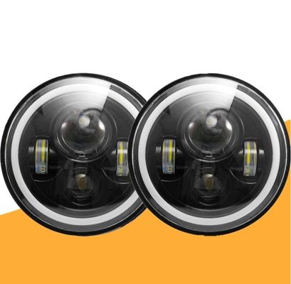 12V DRL  Jeep Wrangler Offroad 80W Halo Fog Lights