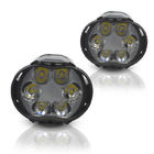 18W  Spot Outside 6LED Motorcycle Auxiliary Lights