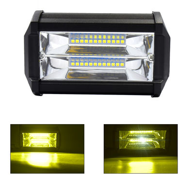 72W 5 Inches Waterproof LED Work Lights , 3800lm LED Driving Lights For Cars