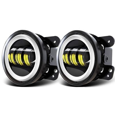 6500K 20W 4 Inch 6pcs DRL 1800Lm Jeep Jk Halo Lights