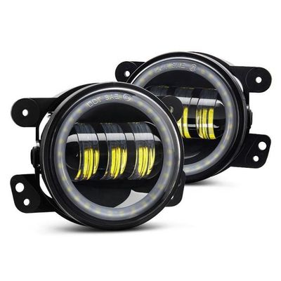 6500K 20W 4 Inch 6pcs DRL 1800Lm Jeep Jk Halo Lights