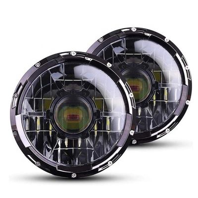 6000K Spot 7 Inch LED Driving Lights , 45W Sealed Beam Headlight