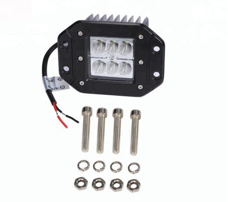 18W Automotive DRL 5500K 1500lm LED Driving Lamps