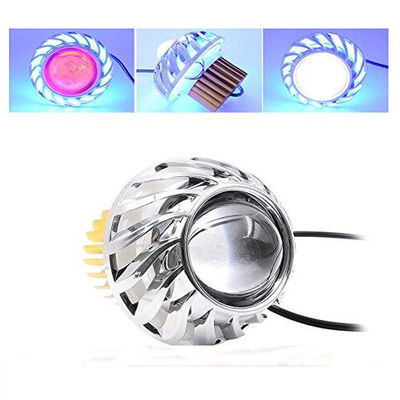 3000lm 30w Motorcycle Headlight Angel Eyes High Low Beam