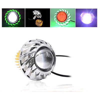 3000lm 30w Motorcycle Headlight Angel Eyes High Low Beam