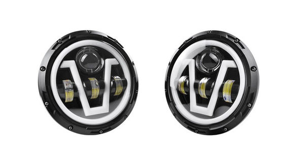 7 Inch 6500K  85W Halo Fog Lights Auto High Power