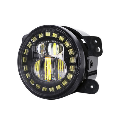 30W Jeep LED Headlights And Fog Lights Auto 4 Inch IP67 DRL