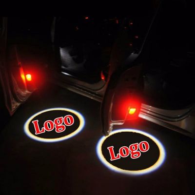 2Pcs Wireless Car Door Welcome Lights , 3W Projector Lights For Car Doors