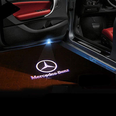 6.5CM Car Logo Door Lights Projector