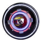 7 Inch Round LED Demon Eye Halo Headlights For Jeep Wrangler