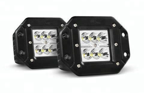 18W Automotive DRL 5500K 1500lm LED Driving Lamps